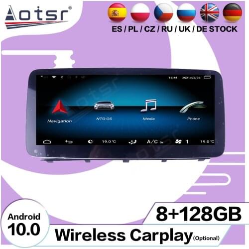 12.3Inch 8+128G Carplay Android 10 Multimedia Player For Mecerdes Benz G W463 GPS Navigation Car Stereo Radio Receiver Head Unit