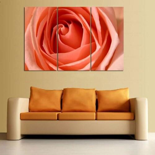 3pcs No Frame Orchid Wall Painting Flower Canvas Painting Home Decoration Pictures Wall Pictures For Living Room Modular Picture