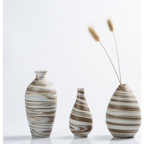 Novelty small vase crafts Creative Ceramic Vases Mini small flower vase centros de mesa para boda home decoration accessories