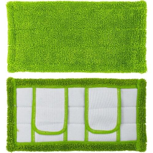 Wet/dry Flat Mop Cloth Microfibre Floor Mop Pads Pano De Chao Replacement For Swiffer Sweeper Machine Washable Easy to Replace