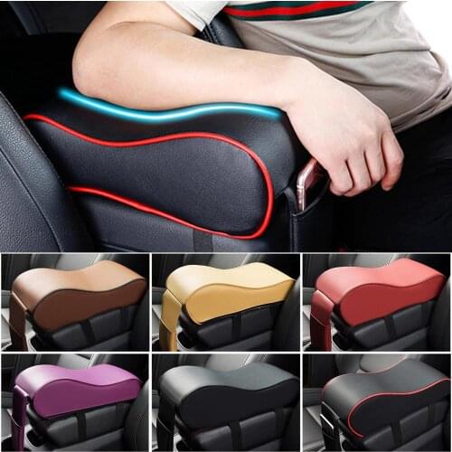 Auto Car Armrest Pad Universal Memory Foam Armrest Pillow Center Console Arm Rest Seat Box Pad Vehicle Protective