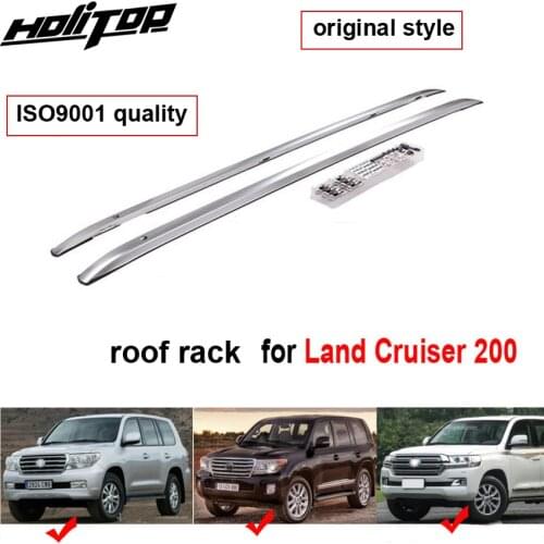 OE style roof rail roof rack roof bar for Toyota Land Cruiser 200 LC200, thicken design,real excellent quality,will be satisfied