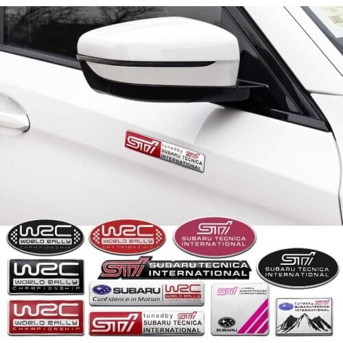 Car Styling 3D Aluminum Stickers Emblem Badge Decals Decoration For Ford Kuga Fiesta Focus Mondeo Mk1 Mk2 Mk3 ST Ranger C Max 2