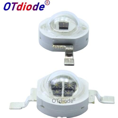 High Power LED Chip 850nm 940nm IR Infrared 3W 5W Emitter Light Bead COB 850 940 nm Night Vision CCTV Camera