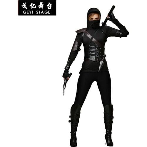 Women ninja Costumes Classic Halloween Costumes Cosplay Ninja Costumes for Women Japanese Cartoon Fancy Dress