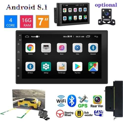 2 Din Car Multimedia Player Bluetooth Mp5 Stereo Player Car Radio GPS Navigation MP5 Player With Rear Camera