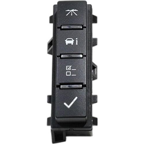 Driver Information Center Switch DIC Compatible for Silverado Sierra Express H2 15947841 Replacement