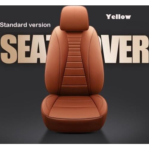 Custom cowhide car seat cover for Mercedes Benz ML GLA GLK GLE S E G Class Wagon GLE AMG GLC SLK car accessories car styling