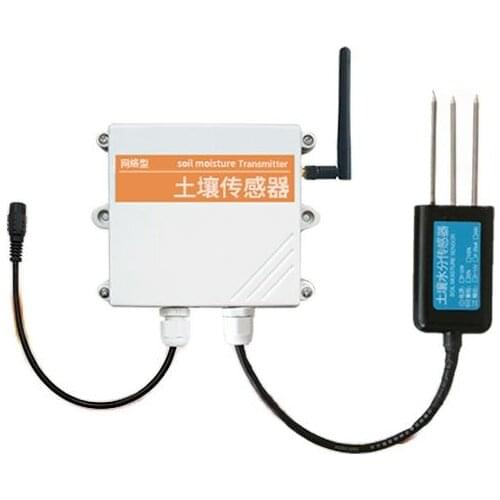 Soil moisture detector 4G/NB high precision agricultural soil temperature and humidity sensor