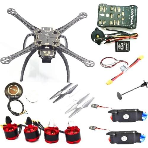 F450 / S500 500mm Quadcopter Frame kit +2212 920KV Brushless Motor + 30A Simonk ESC + Pixhawk 2.4.8 +9450for FPV Racing Drone