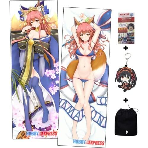 Hobby Express Dakimakura Japanese Otaku Waifu Hugging Body Pillow Cover Tamamo no Mae Fate ADP18022-1