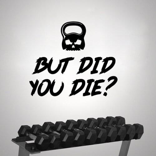 Creative GYM Home Decor Vinyl Wall Stickers For Kids Rooms Home Decor Mural Custom