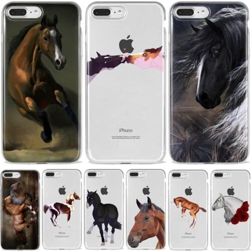 Frederik The Great beauty horse Soft Shell Phone Cover For Apple iPhone 8 7 6 6S Plus X XS MAX SE XR 11 12 Mini Pro Fundas Cover