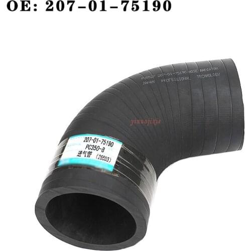 The new 2070175190 construction machinery excavator parts for Komatsu PC300-8/PC350-8 intake pipe P0052F OE: 207-01-75190