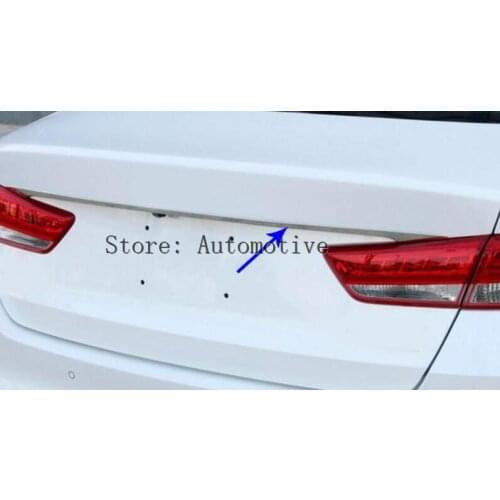 FIT FOR KIA OPTIMA K5 2016 2017 CHROME REAR TRUNK LID COVER TRIM TAILGATE MOLDING BOOT DOOR HANDLE BEZEL GARNISH STRIP STYLING