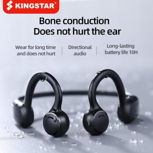 KINGSTAR Headphones Bluetooths Wired Earphone Original True Wireless Earbuds Headset Bluetooth Running Gaming Earbuds