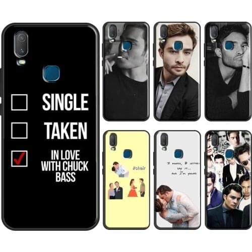Gossip Girl Chuck Bass Blair ed westwick Case For Vivo Y91C Y1S Y11S Y12 Y17 Y20 Y30 Y50 Y81 S1 V11 V17 Neo V20 SE Y11 2019 Case