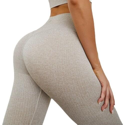 Yoga Sports Leggings Pants Sportswear Stretchy Fitness Gym Leggings Running Seamless Gym Tummy Control Women Yoga Pants
