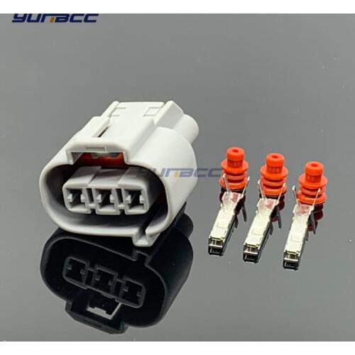 5 Sets 3 pins Waterproof Automotive Camshaft Speed Sensor Connector Ignition Coil Plug For BYD ISUZU Dashboard PK296-03127