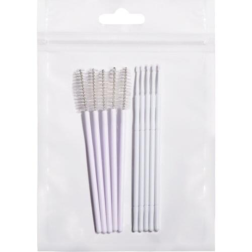 10Pcs Professional Eyelash Tools Beauty Makeup Tools False Eyelashes Curlers Eyelashes Extensions Makeups Cotton Swab Tool