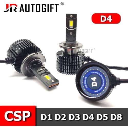 2PCS D4S D1S D3S D2S D5 D8 Canbus LED Car Headlamp Bulb D1 D3 D2 D4 Replaceable HID 20000LM 90W CSP Chip 1:1 mini size lamp
