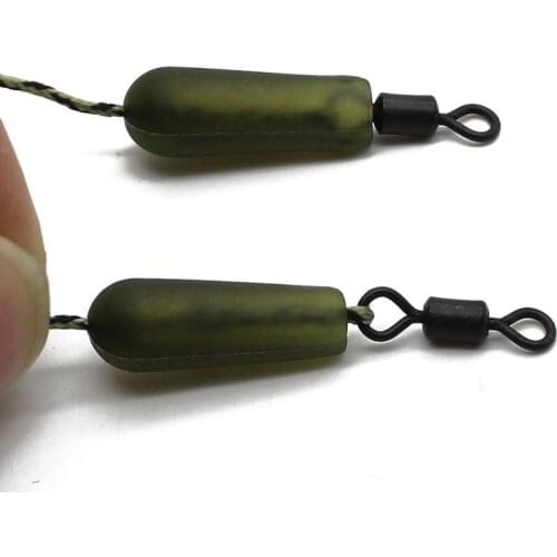 20PCS Carp Fishing Chod Rig Buffer Bead Fishing Buoy Set Helicopter Chod Beads Leadership Core Leader Beads Carp Fishing Tackle