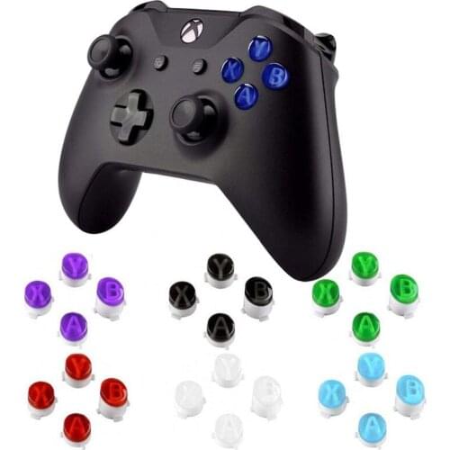 4pcs Repair Part Replacement Button Kit For XBOX ONE / Slim S ones / Elite Wireless Controller xboxone Gamepad ABXY Accessories