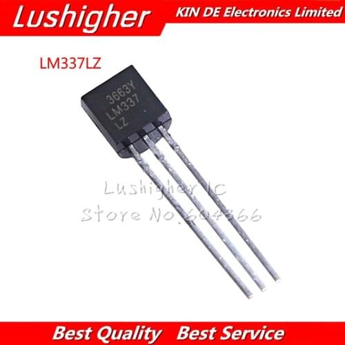 5pcs LM337LZ TO-92 LM337 LM337L TO92