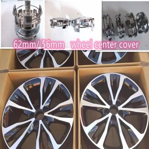 500pcs 62mm 57mm Chrome car wheel center cap hub caps covers badge emblem for yaris Car Accessories Free Shipping