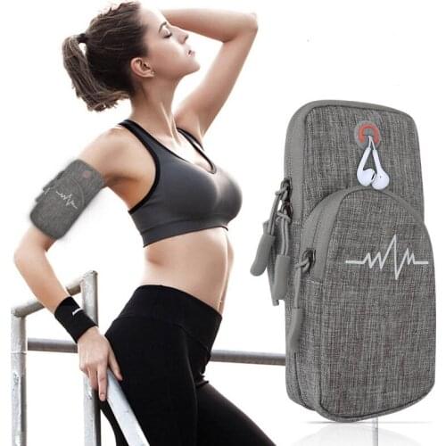 6.2 Inch Wrist Running Arm Bag Gym Fitness Cycling Arms Band Case For iPhone X 8 Samsung S8 Plus Huawei P10 Phone Holder Pouch