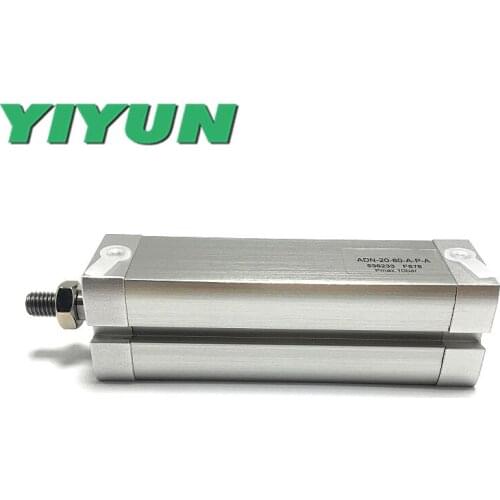 ADN-20-5,10,15,20,25,30,35,40,45,50-A-P-A ADN-20-5,10,15,20,25,30,35,40,45,50-P-A YIYUN brand Compact cylinders ADN Series