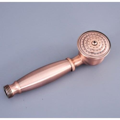 Antique Red Copper Classical Telephone Hand Held Shower Head Bathroom replacement handhand shower zhh126