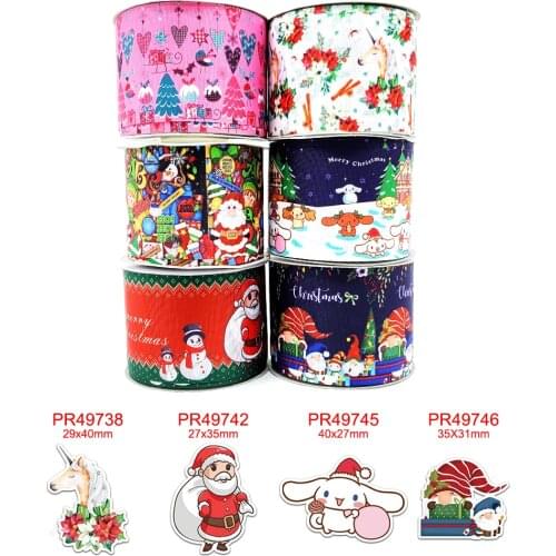 Free shiping character cartoon heat transfer grosgrain ribbon 41927