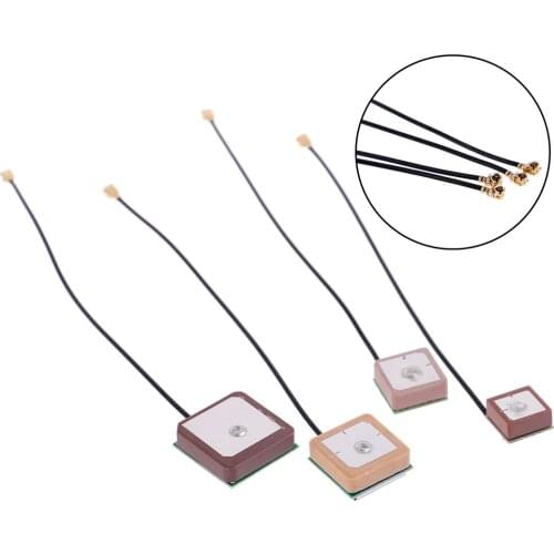 Hot sale 1pc 3V-5V DC 10mA Active builtin ceramic Drone aerial antenna internal GPS antenna Dual antenna
