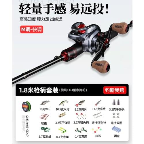 Raft Boat Fishing Rod Carbon Lure Throwing Shrink Tube Folding Fishing Rod Long Shot Sea Tongkat Pancing Leisure Products LH50DG