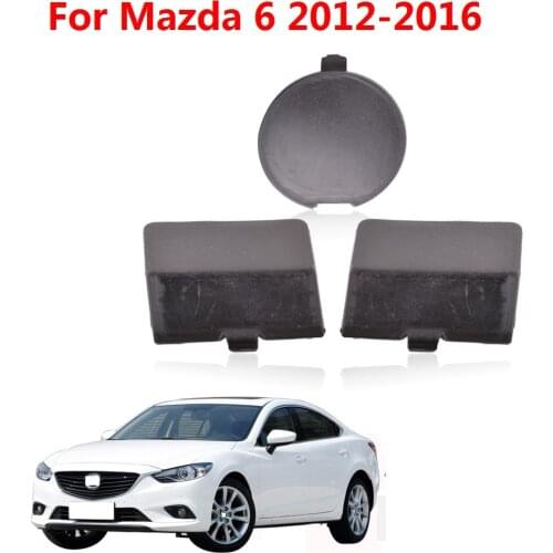 CAPQX Front / Rear bumper trailer cover For Mazda 6 2012 2013 2014 2015 2016 traction Towing Cap Hook Cover GJR950EL151