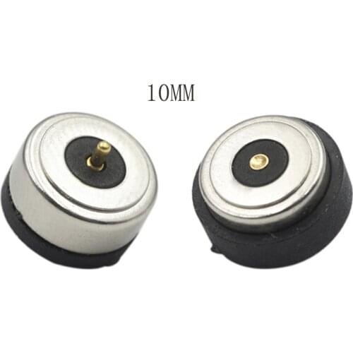 10mm 2pin DC Pogo Pin Magnetic Connector Charging plug 5A High Current 3-24V Adapter for LED Light Smart Water Cup Power Socket
