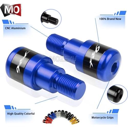 Motorcycle CNC Aluminum Handle Bar Handlebar Grips Ends Slider Falling Protector For YAMAHA FZ6 FZ 6 / FAZER / R 2014-2016 2015