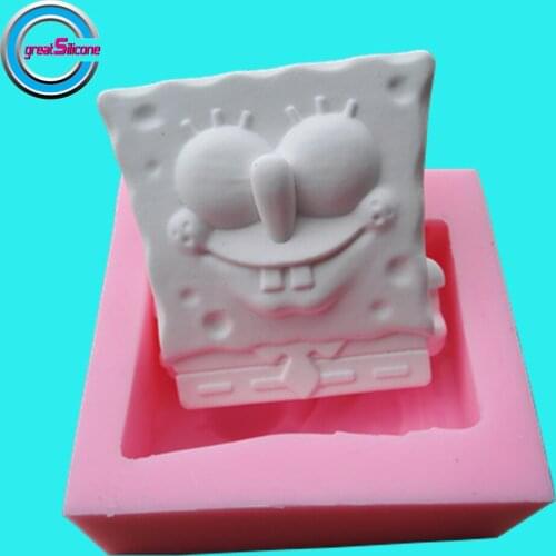 Cartoon baby silicone mold silicone soap mold cake mold bakeware cooking tools