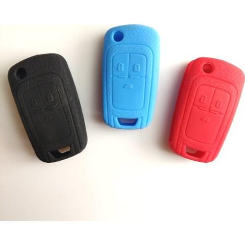 New Silicone Rubber Car Key Cover Case protector Sticker Remote Key Bag Case For Chevrolet Series