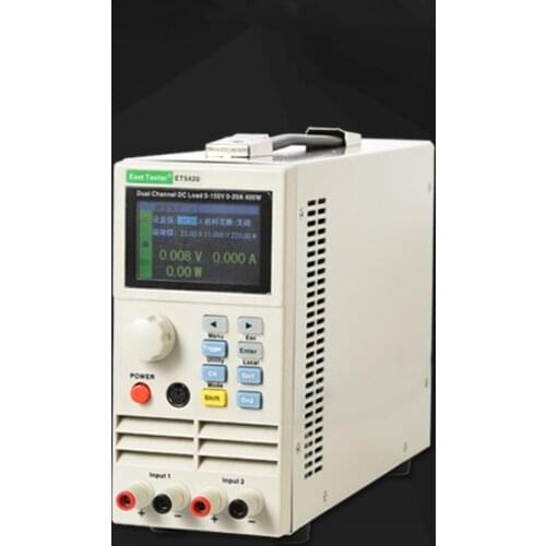 150W 110V & 220V Single channel LED drive power battery capacity tester programmable DC electronic load meter