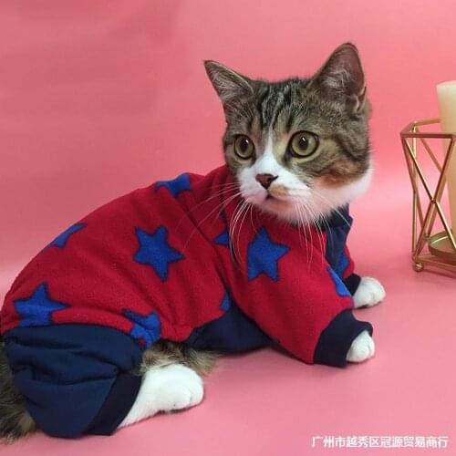 Cat Four-legged Clothes Autumn And Winter Dress Teddy Winter Than Bear Bomei Puppy Puppy Pet Winter Dog