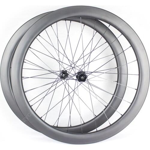 Free Shipping Aerodynamic 50mm Depth Carbon Road Wheels Hubs 350 DT Road Disc Brake Thru Axle Version