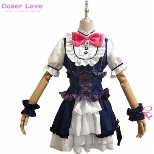 SHOW BY ROCK!!Mashumairesh!! Plasmagica Cyan Cosplay Costume Halloween Christmas Costume