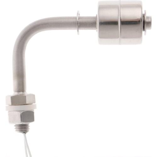 Stainless Steel Float Switch Right Angle Vertical Head Liquid Water Tank Level Sensor