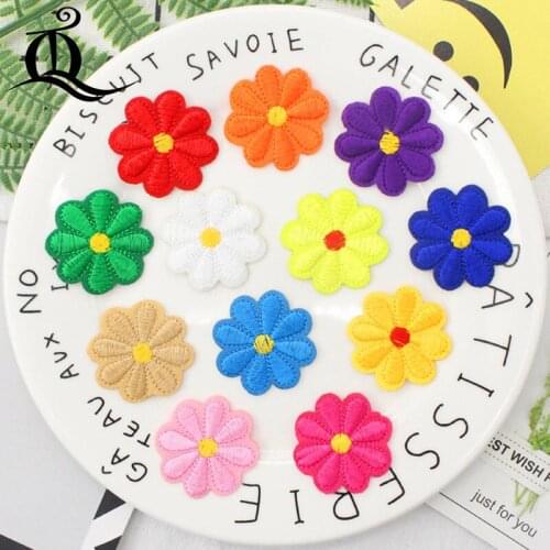 Mix 12/lots fruit heart cartoon DIY fashion fine embroidery cloth patches patches clothing jeans trumpet childrens stickers C11