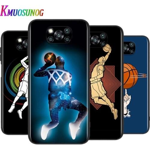 Sport Basketball For Xiaomi Mi 11 10T Note 10 Poco X3 NFC M2 X2 F2 C3 M3 Play Mix 3 A2 8 Lite Pro Phone Case