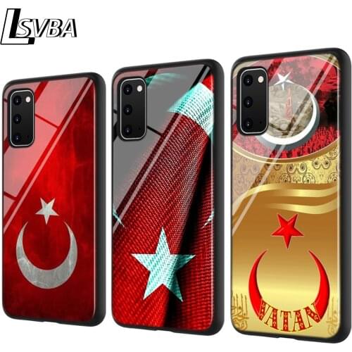 Turkey Turkish Flag For Samsung Galaxy S20 FE Lite Ultra Plus Note 10 lite A01 A11 A21 A31 A41 A51 A71 A91 Phone Case