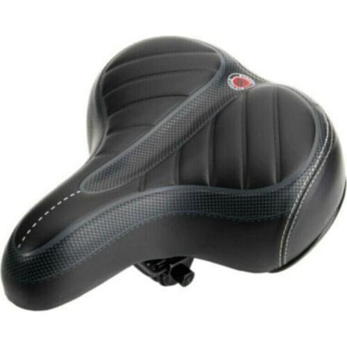 Comfortable Wide Big Bum Bike Bicycle Gel Cruiser Extra Sporty Soft Pad Saddle Seat Suitable For Any Type Of Bike