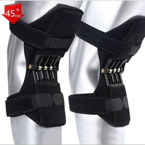 Knee Protection Booster Power Support Knee Pads Powerful Rebound Spring Force Sports Reduces Soreness Old Cold Leg Protection